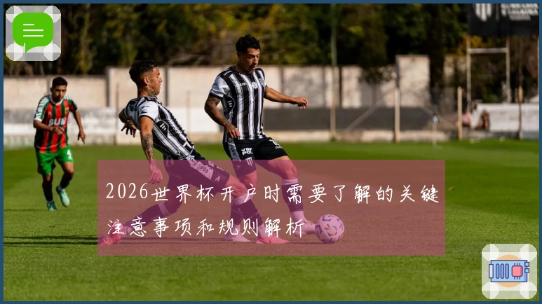 2026世界杯开户时需要了解的关键注意事项和规则解析