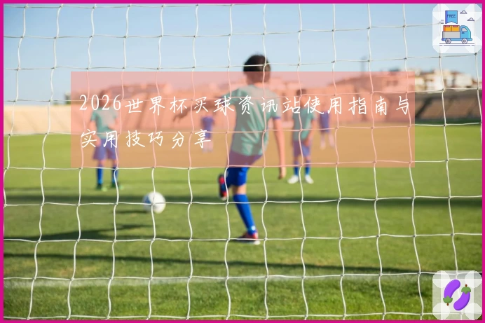 2026世界杯买球资讯站使用指南与实用技巧分享